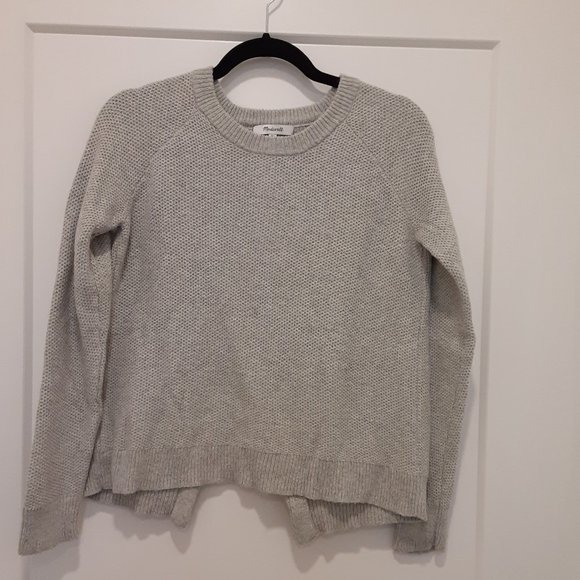 MADEWELL Province Cross-Back Pullover Sweater (XS) - Picture 4 of 10